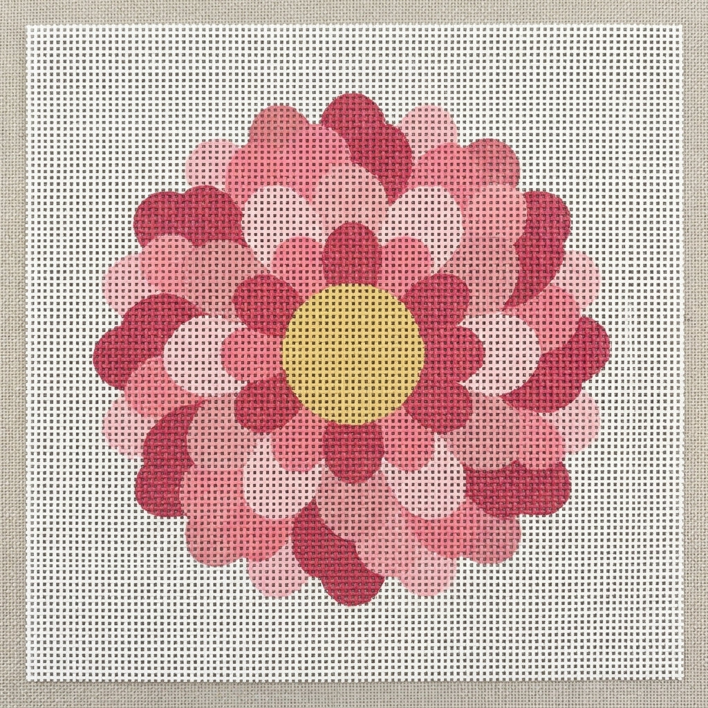 Dahlia — Dusty Rose Needlepoint Kit
